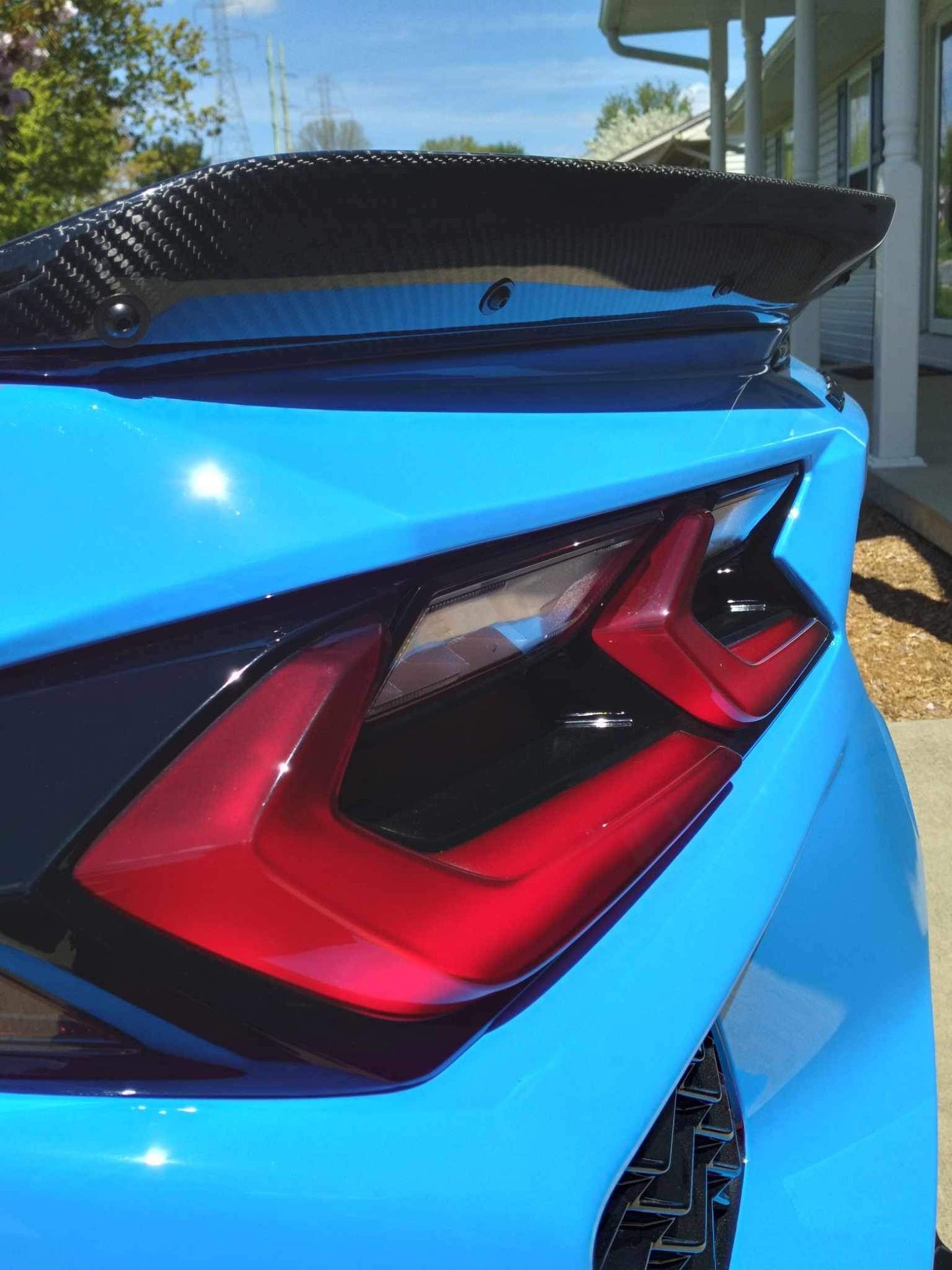 C8 Stingray Carbon Fiber Z06 Rear Wing