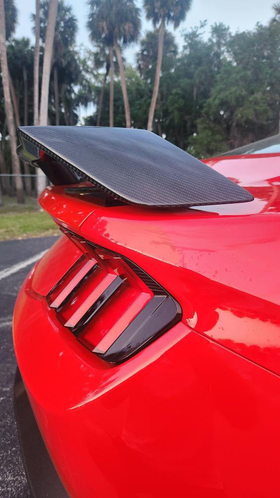 *PREORDER* 2024+ S650 Ford Mustang Carbon Fiber Performance Pack Rear Wing