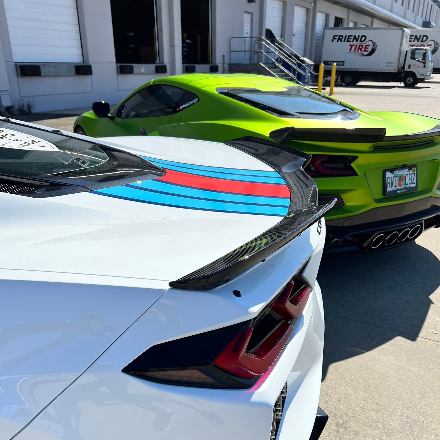 C8 Stingray Carbon Fiber Z06 Rear Wing